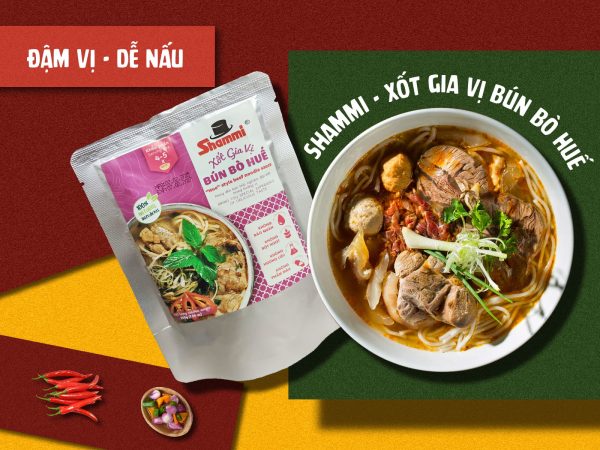 Xốt gia vị bún bò Huế