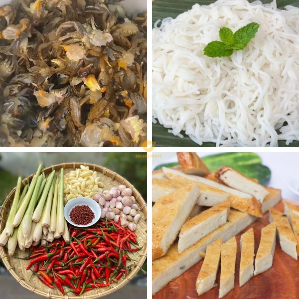 Cách nấu bún rạm Bình Định ngon với bánh tráng Hồng Phát - Thực phẩm an ...